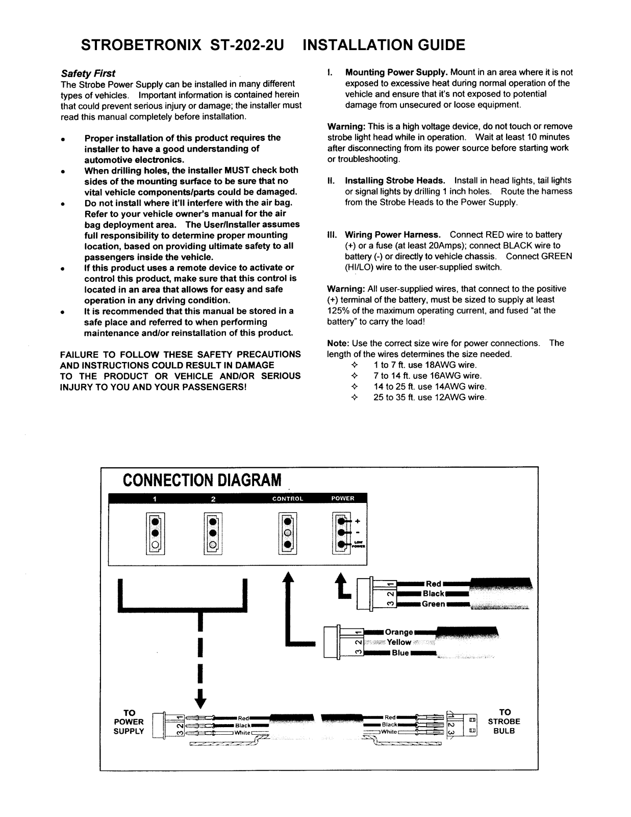 Crimestopper ST-202.2U Installation Manual