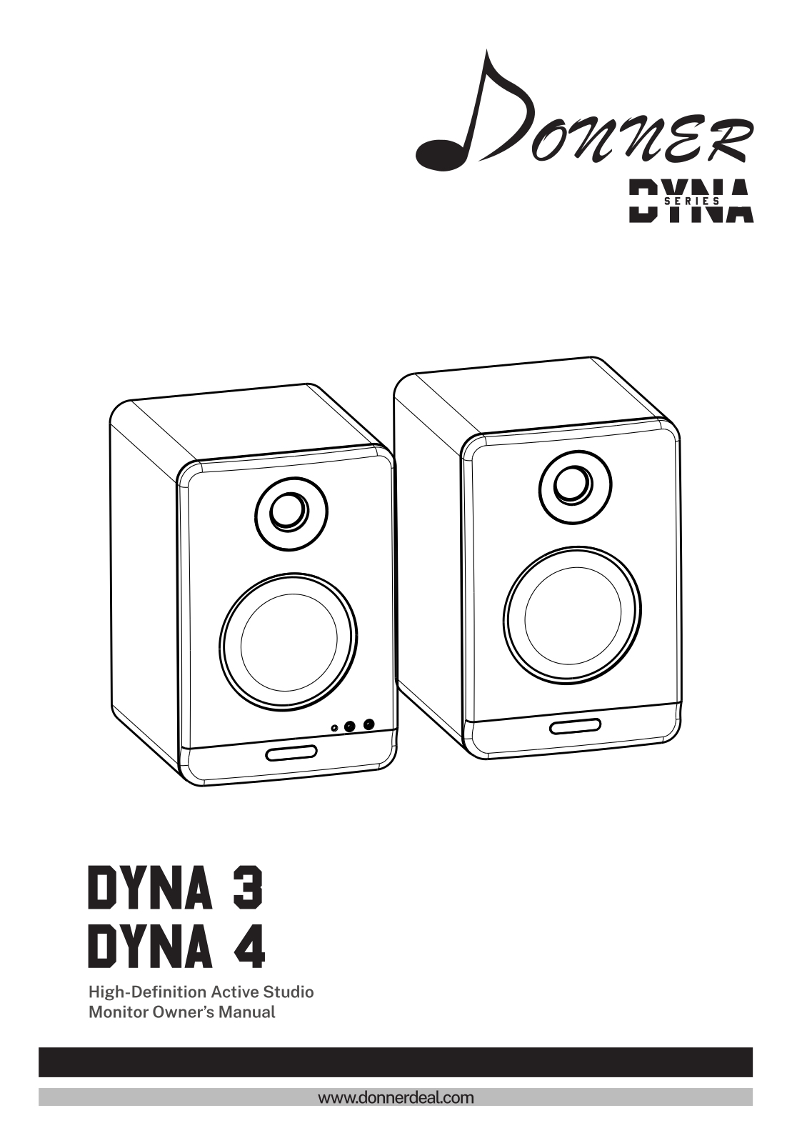 Donner DYNA 3, DYNA 4 User manual