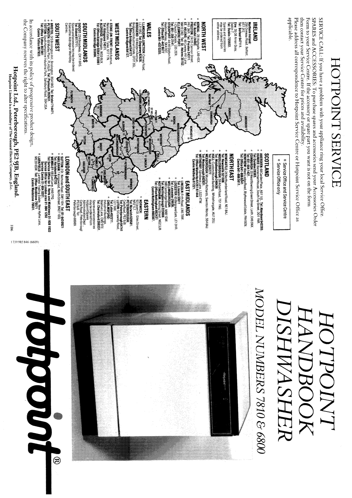 Hotpoint 7810 User Manual