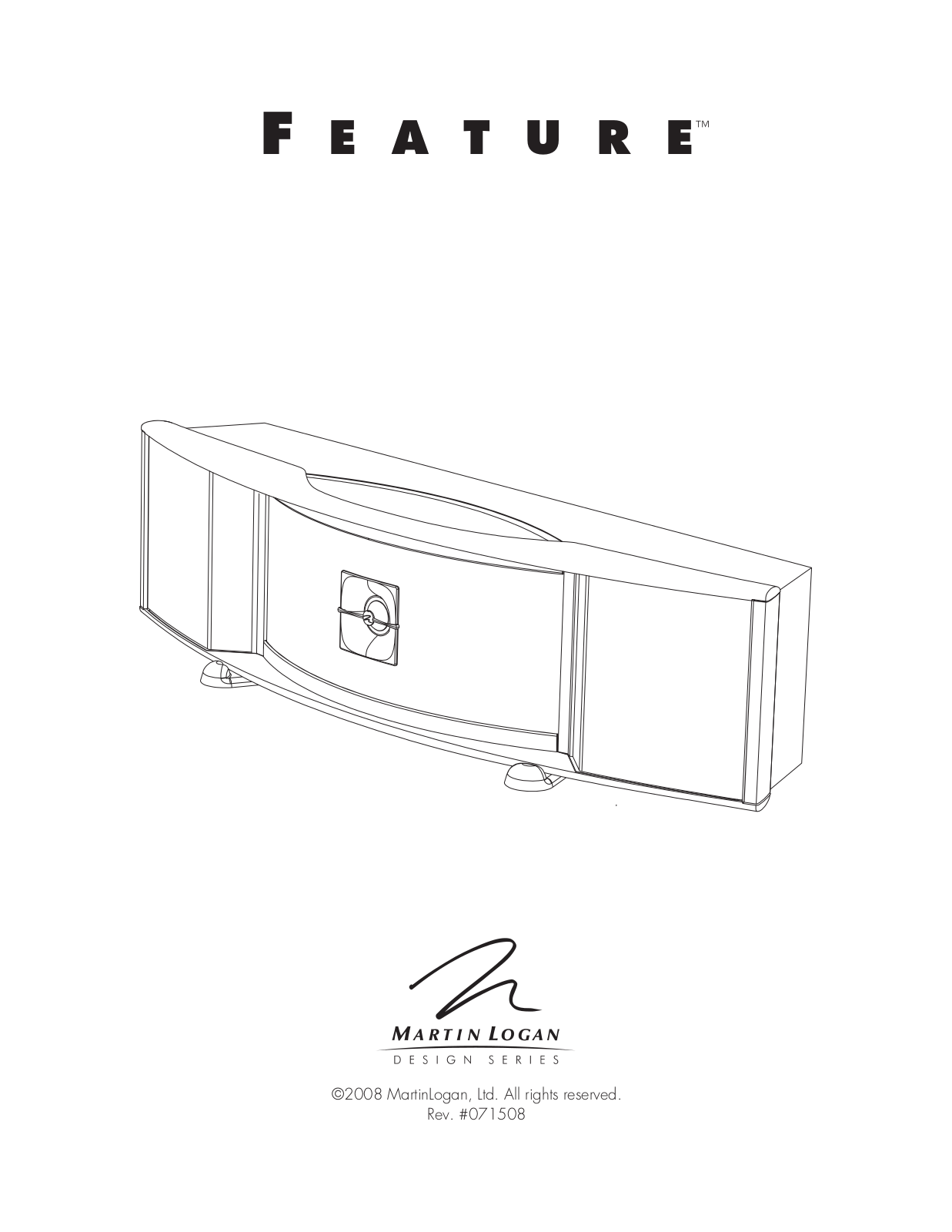 MartinLogan Design User Manual