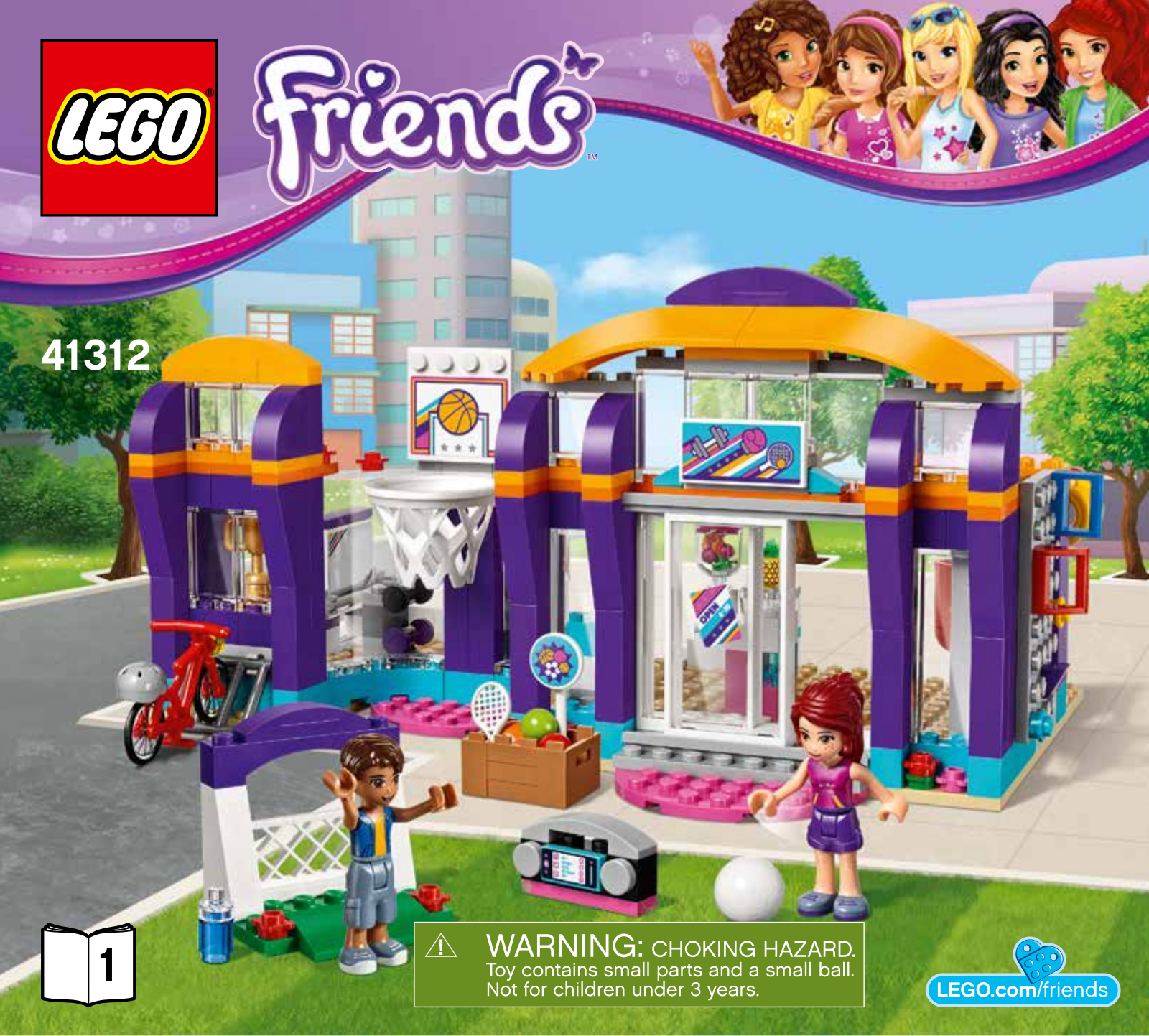 LEGO Friends 41312 Assemble Manual