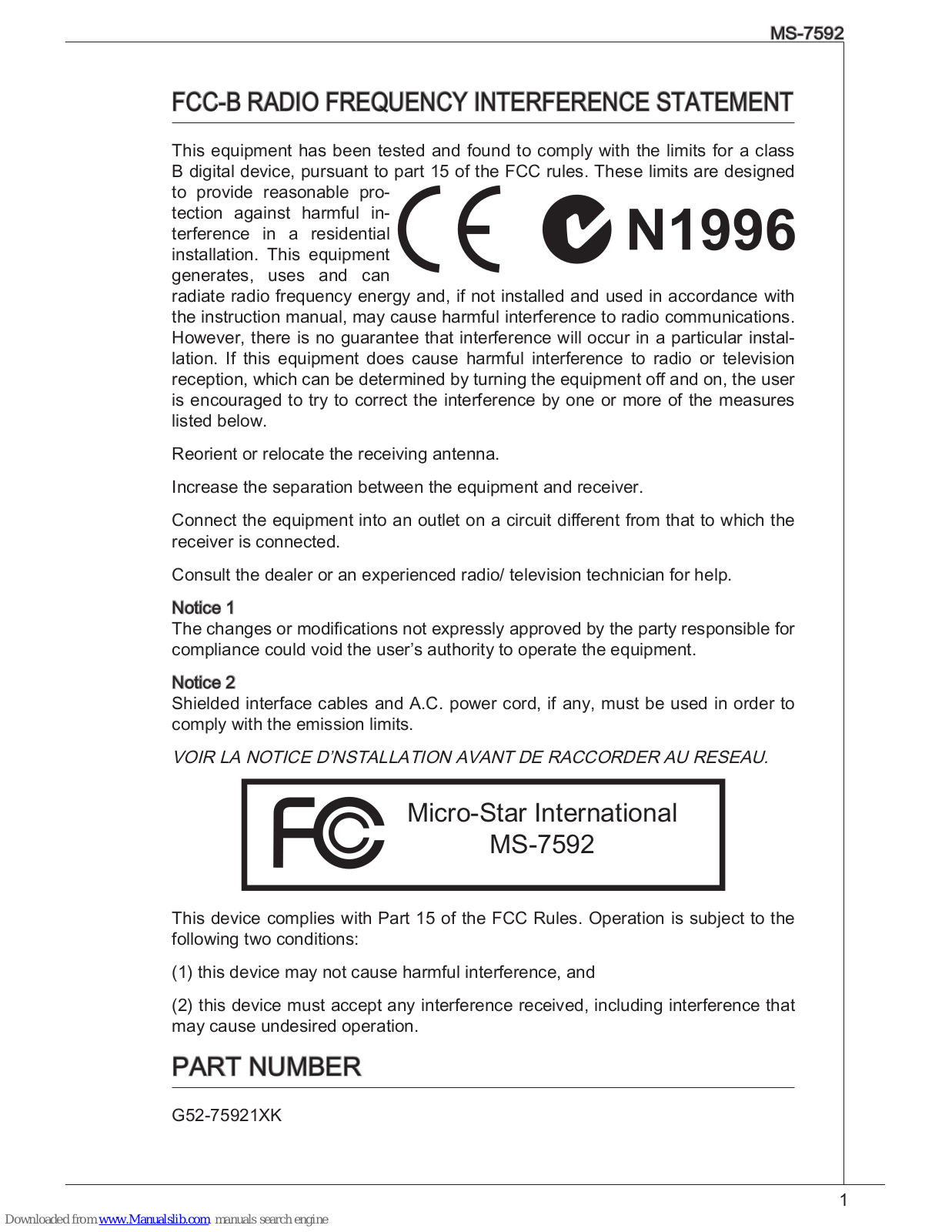 MSI G41M-P28 User Manual - ManualMachine.com