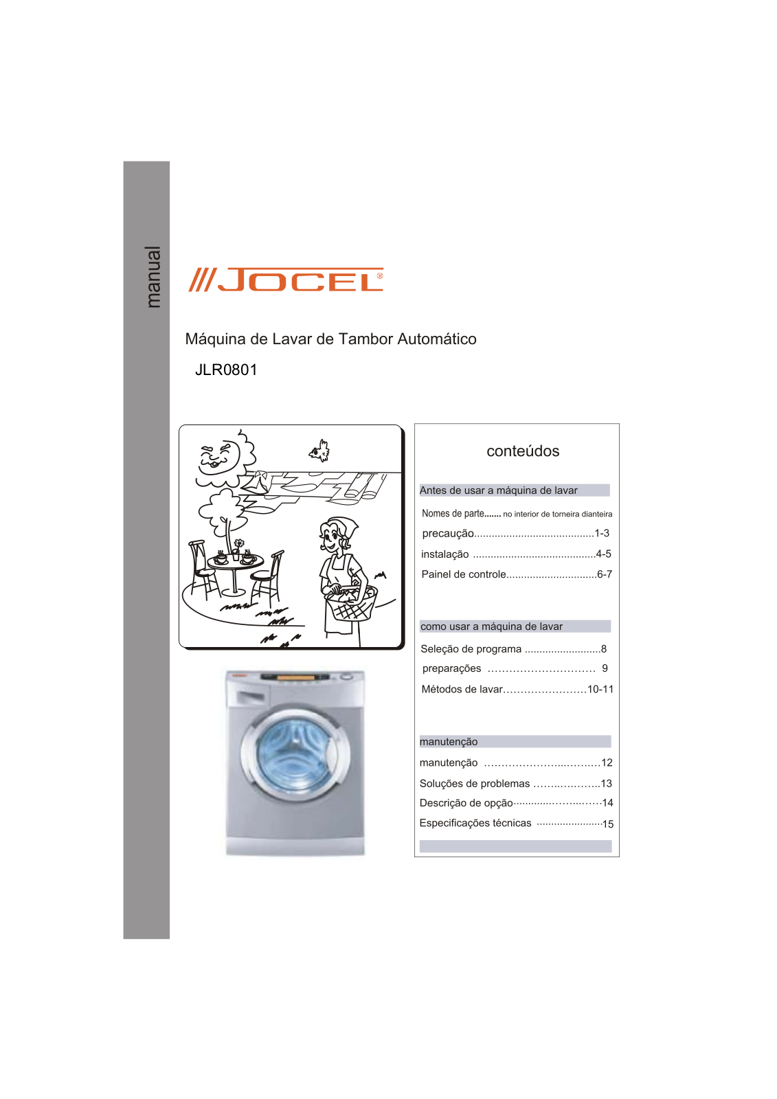 Jocel JLR-0801 User Manual