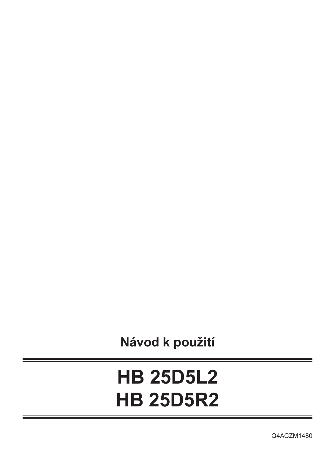 Siemens HB 25D5L2 User Manual