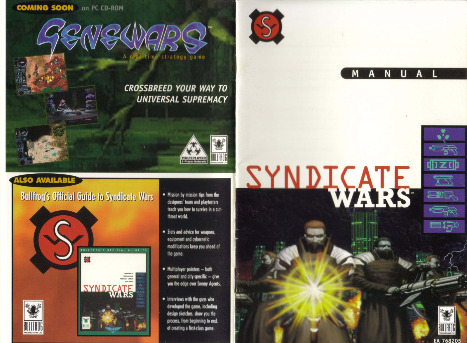 Games PC SYNDICATE WARS User Manual