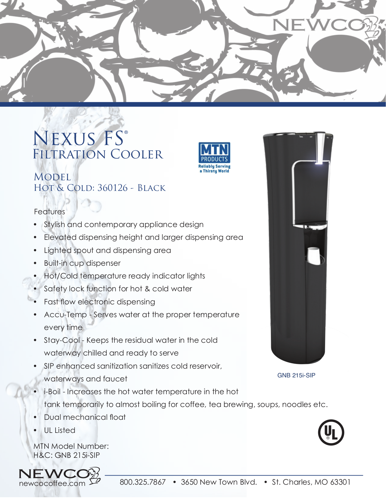 Newco GNB 215i-SIP User Manual