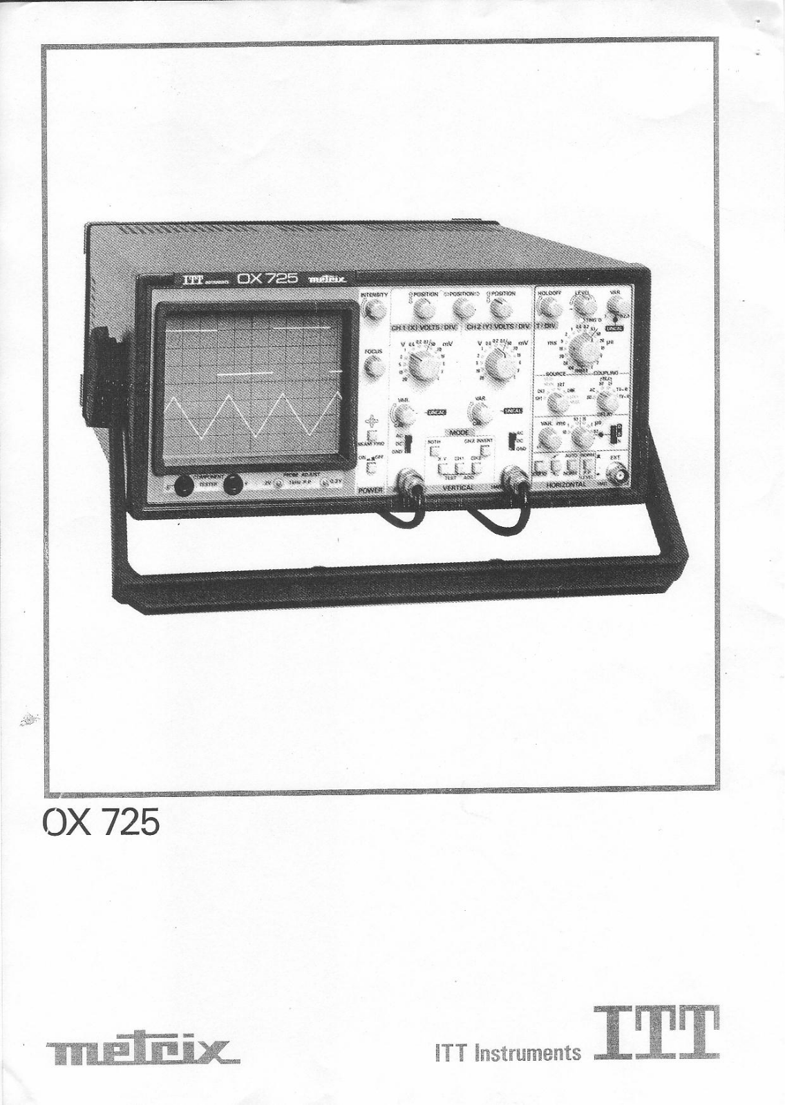 Metrix OX725 User Manual