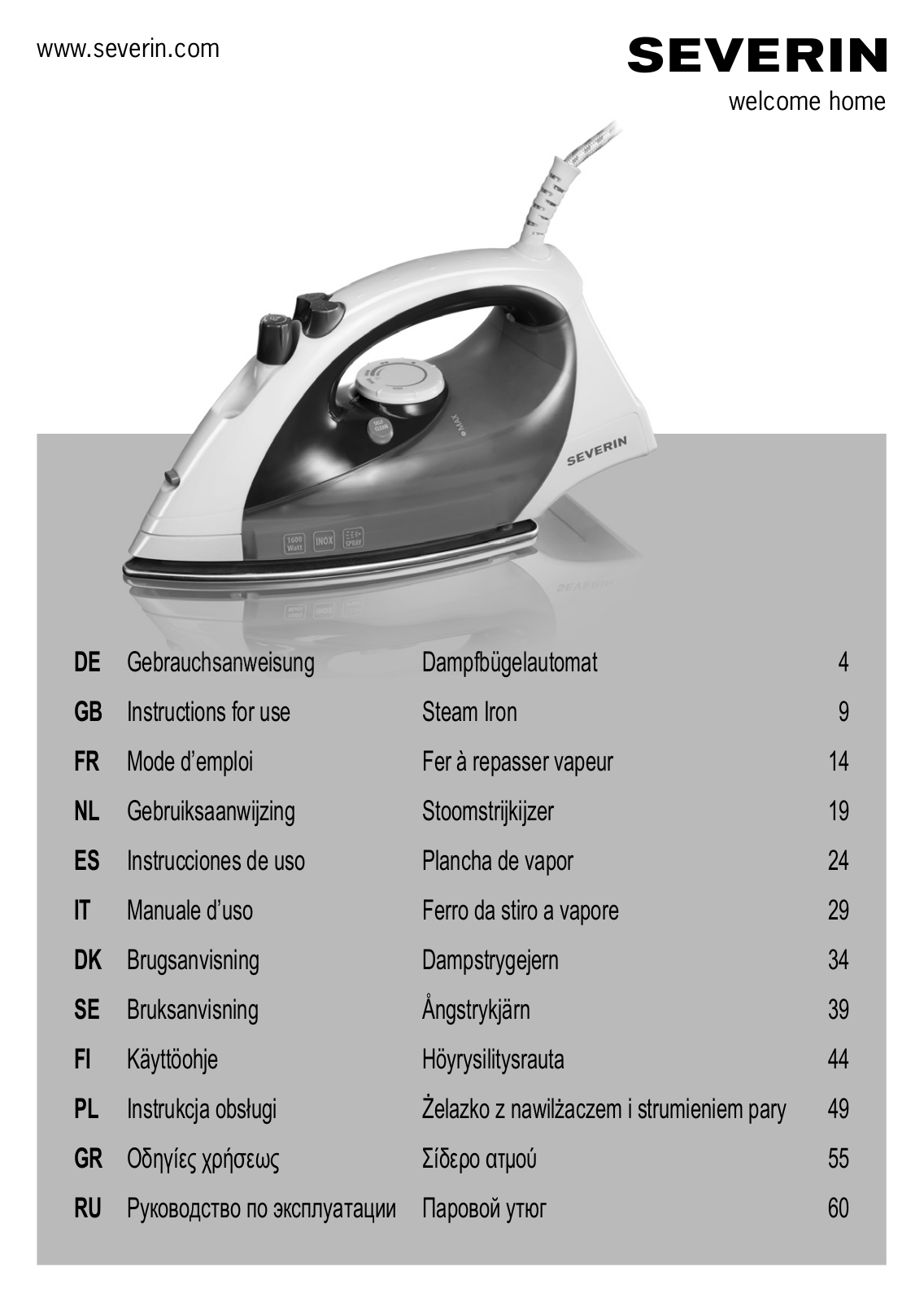 Severin BA 3274 User Manual