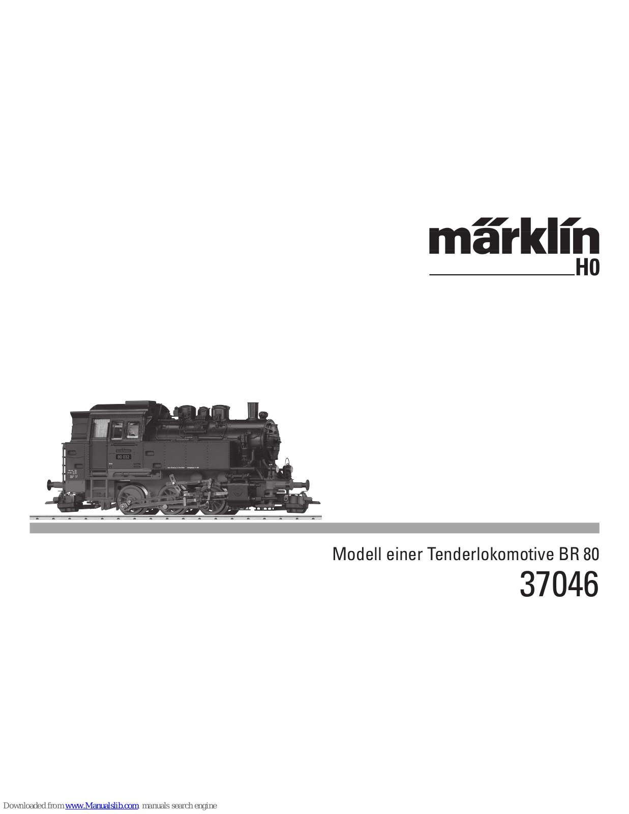 marklin 37046 User Manual