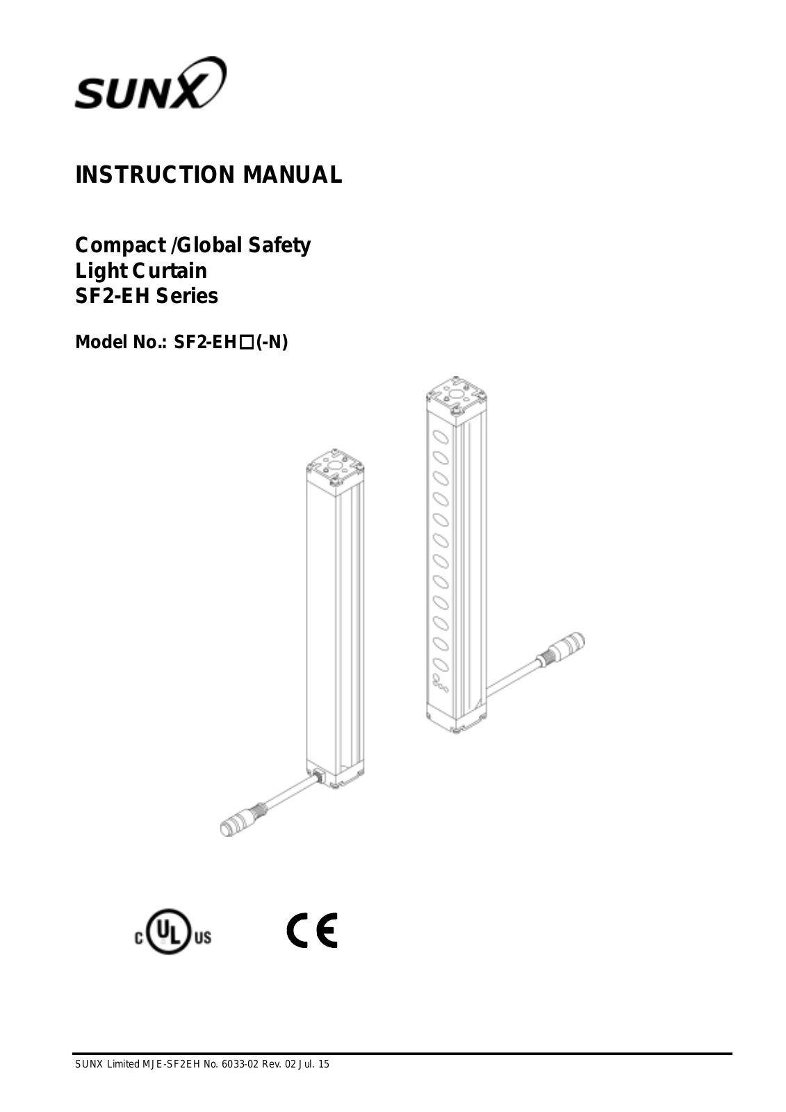 Panasonic MC-SF2EH-16 Installation  Manual