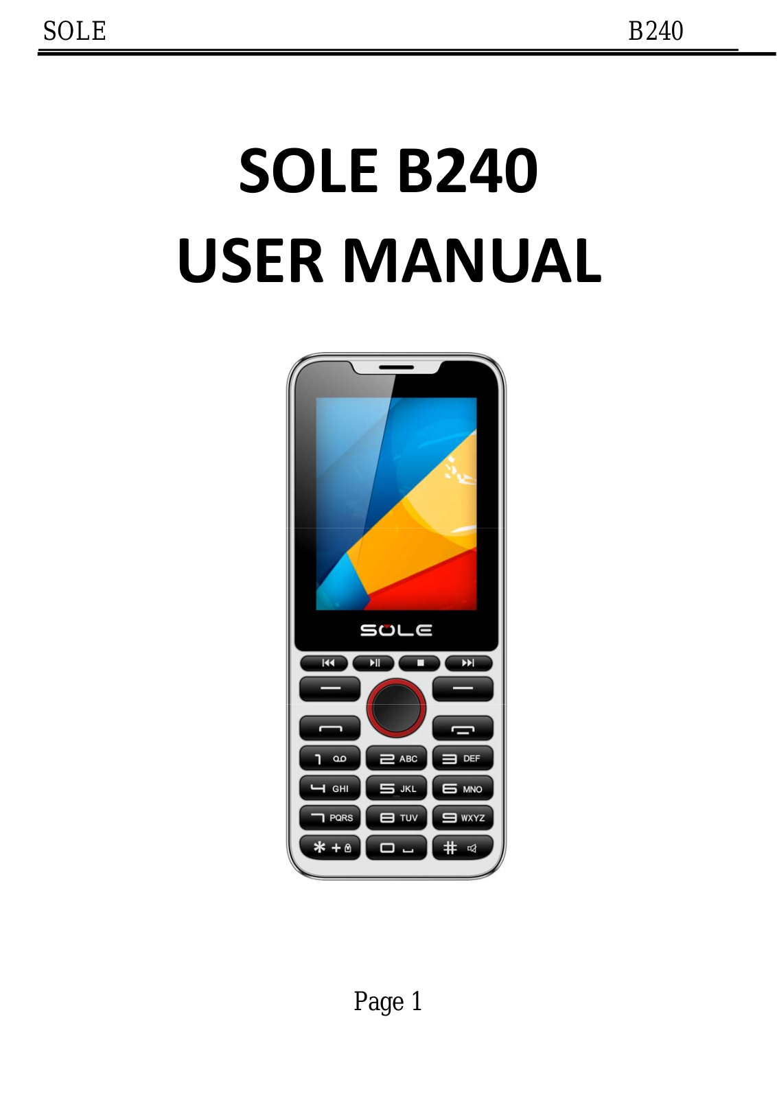 Interglobe Connection SOLEB240N User Manual