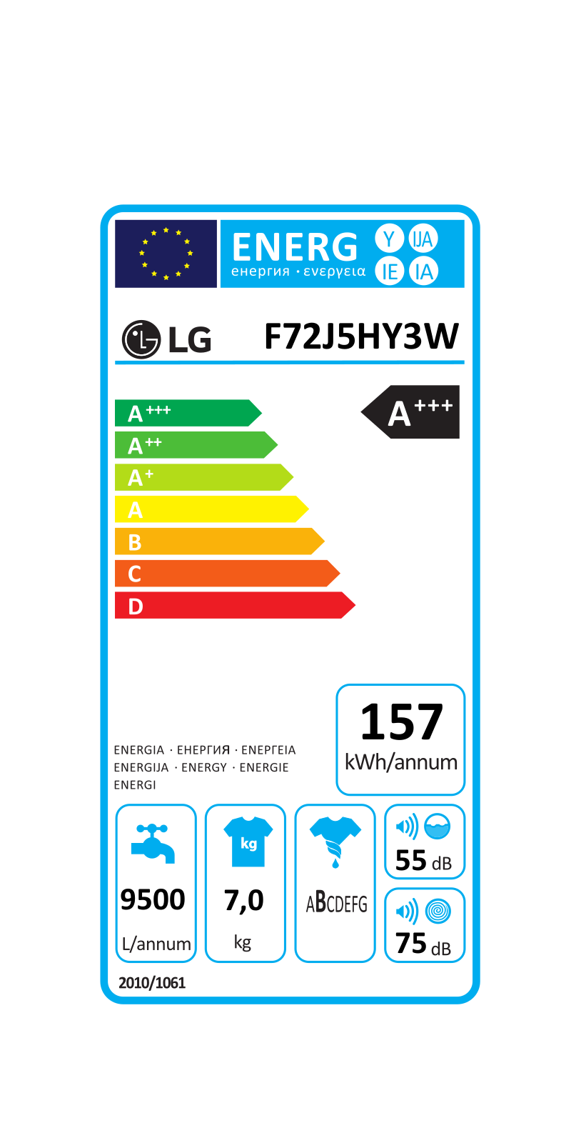 LG F72J5HY3W Energy label