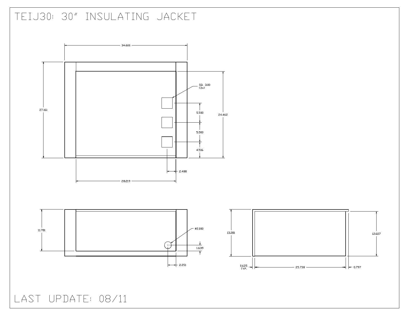 Twin Eagles TEIJ30 Diagram