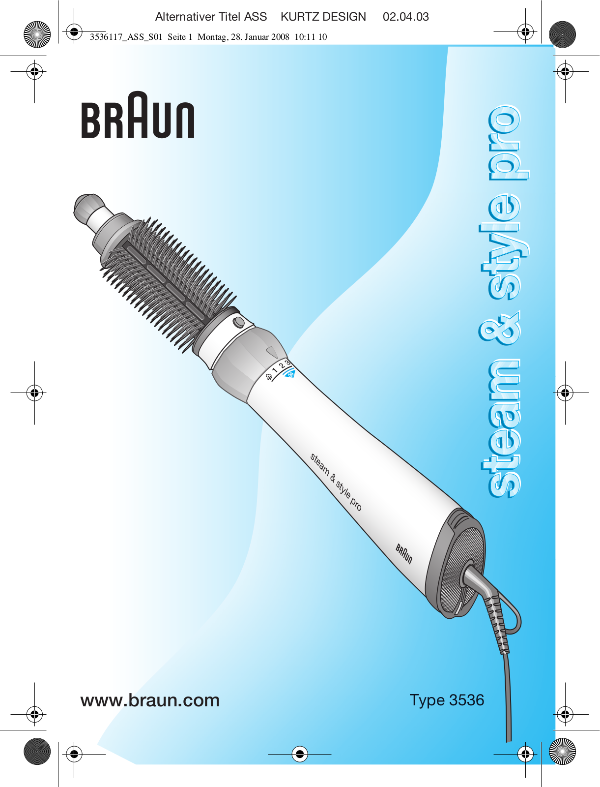 BRAUN ASS1000 User Manual