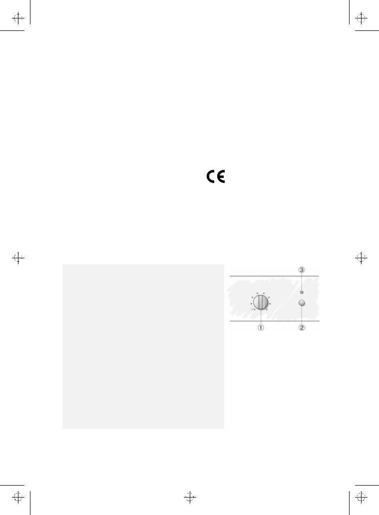 Whirlpool CBAE 374/M, CBAE 405/M, CBSE 3750, CBAE 375/M, CBAE 324/M INSTRUCTION FOR USE