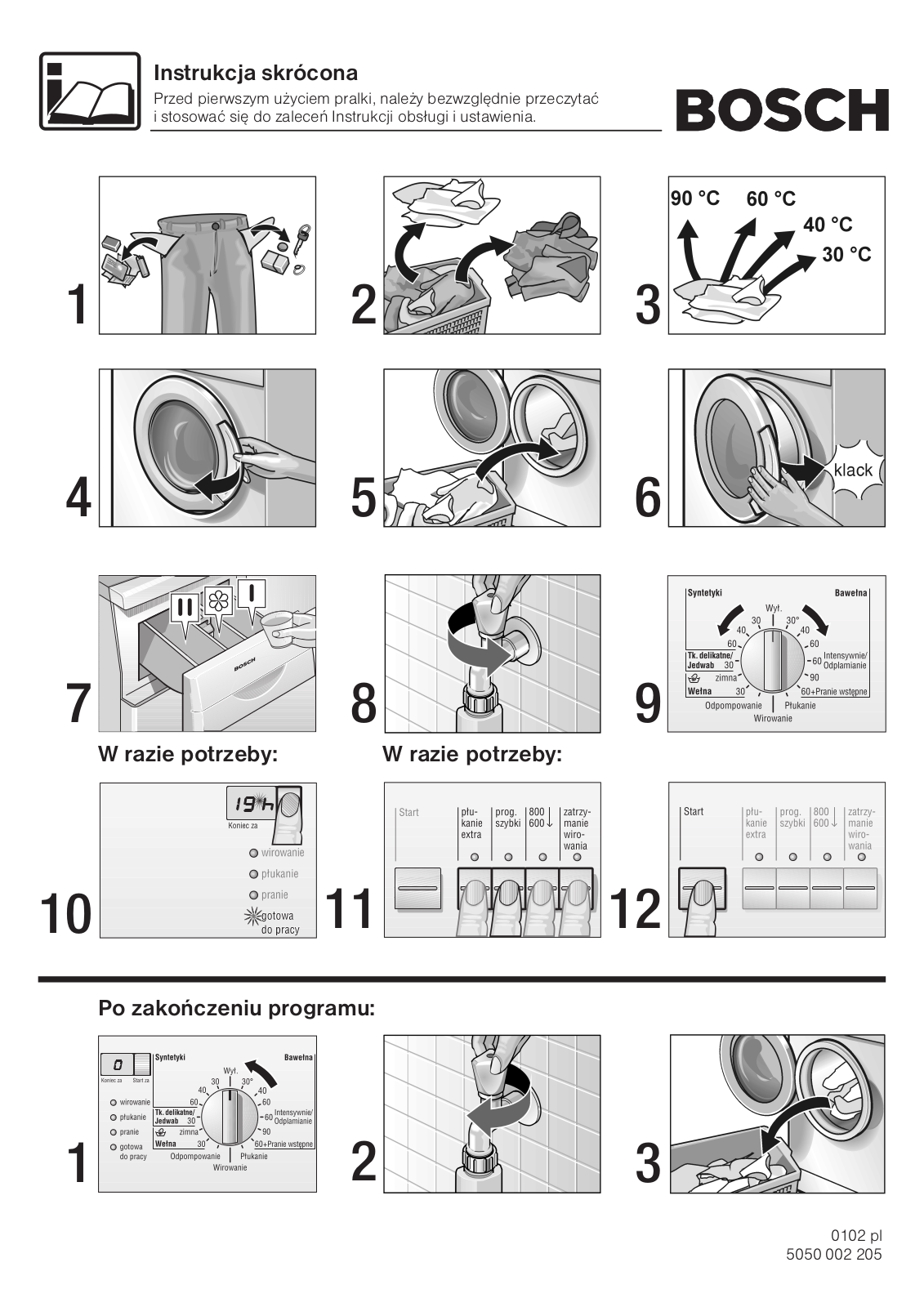 Bosch WFO1660PL User Manual