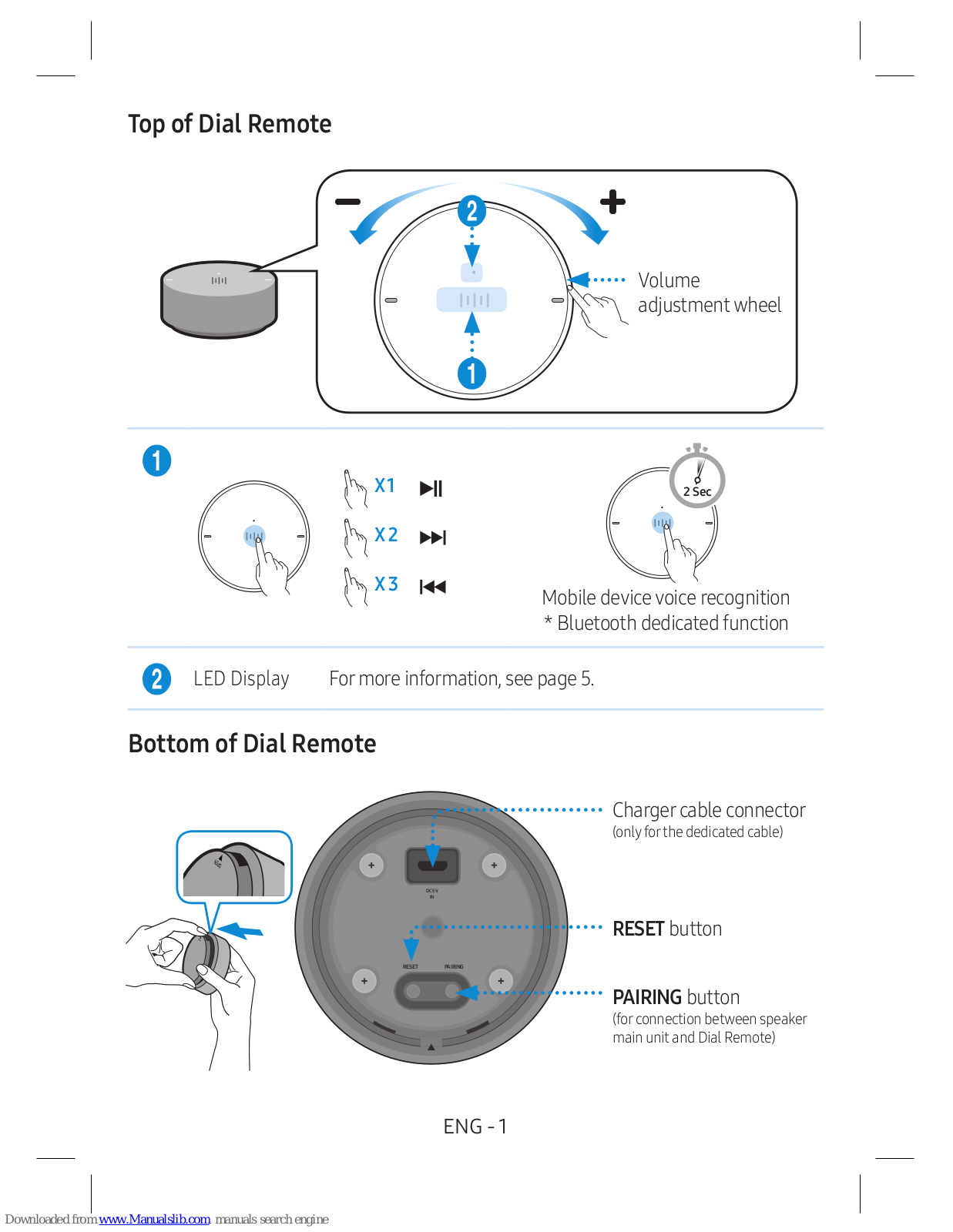 Samsung AKG VL5 User Manual