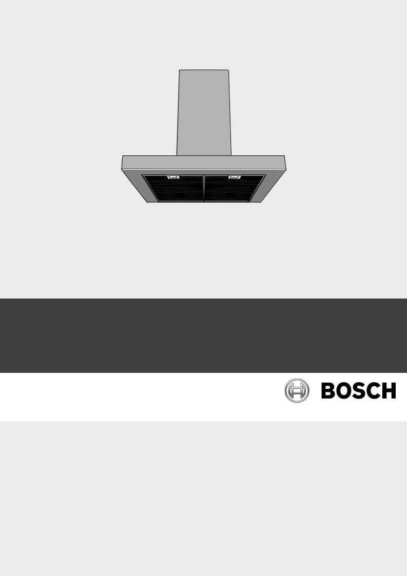 Bosch DIB09T150 User Manual