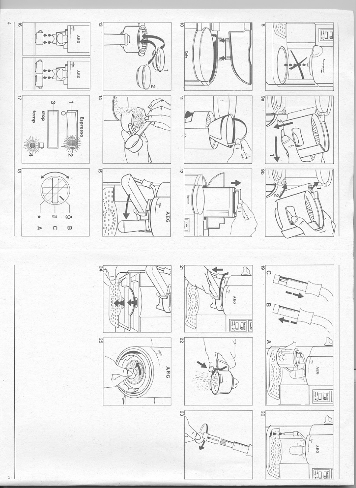 Aeg KFEA100 User Manual