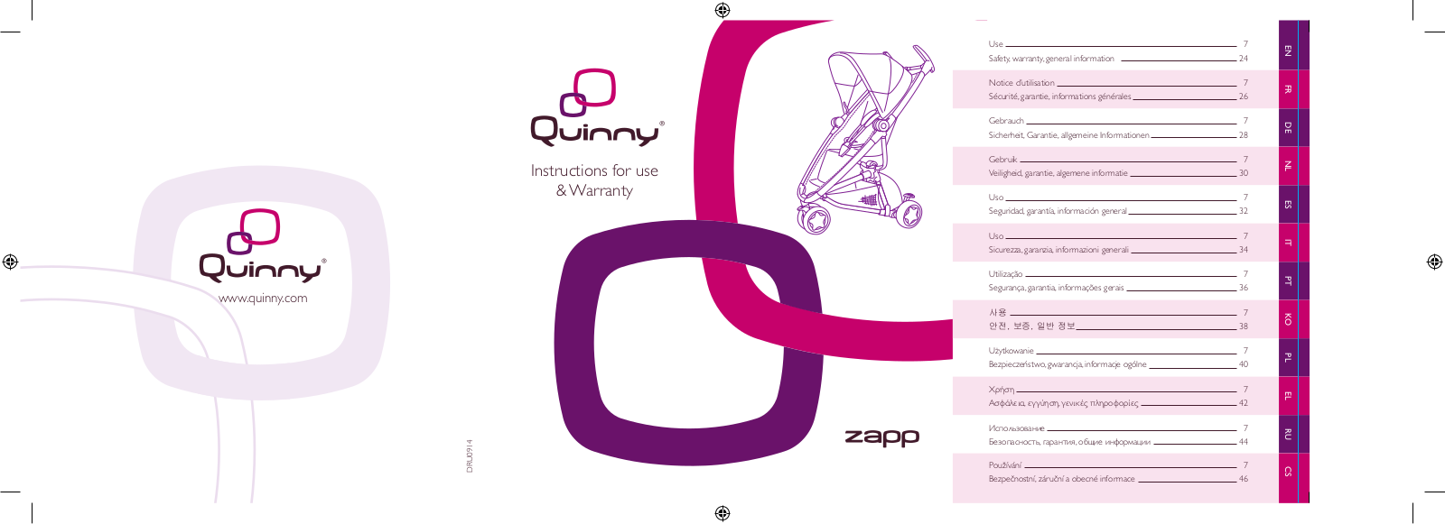 ZAPP QUINNY User Manual