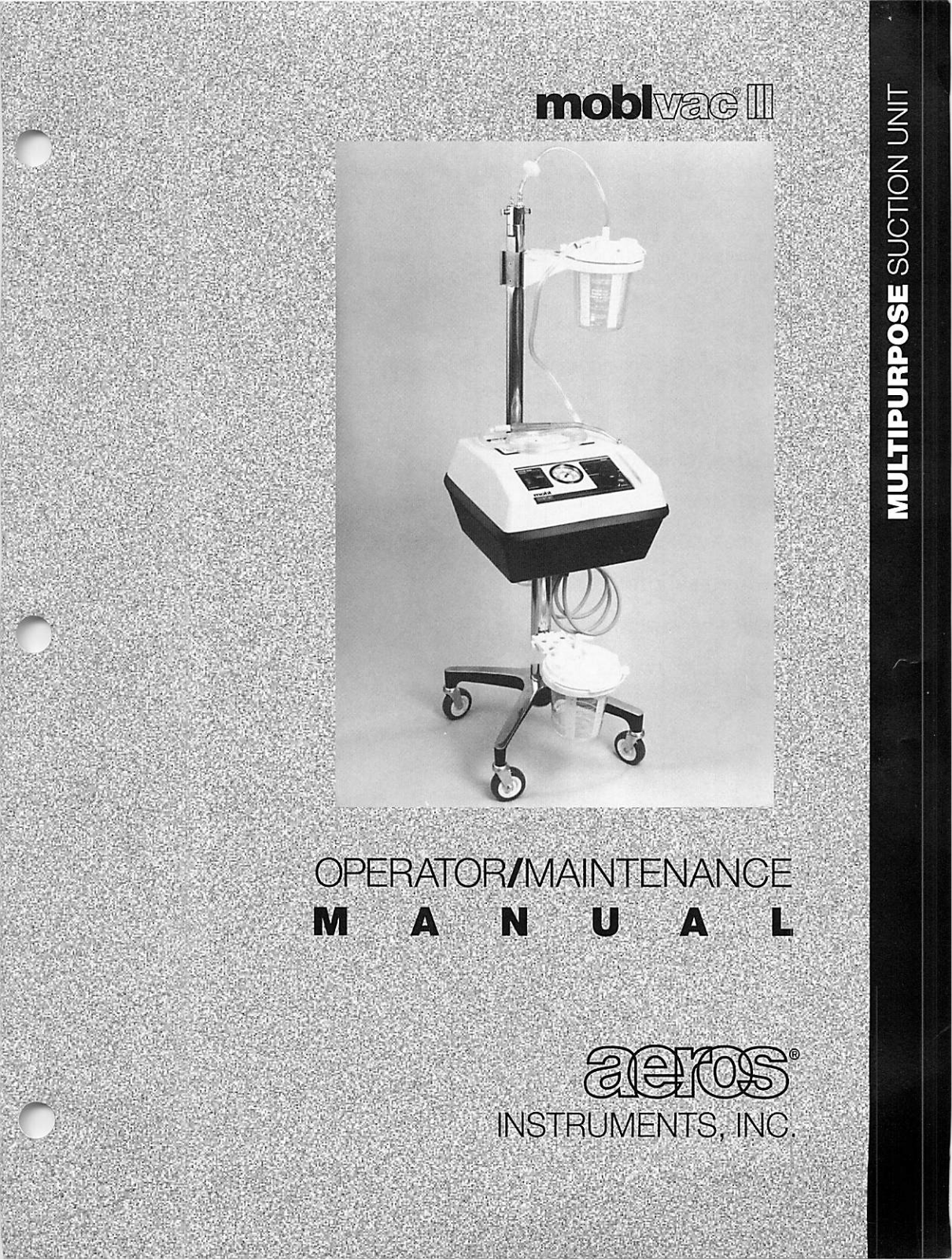 Aeros Mobivac III User manual