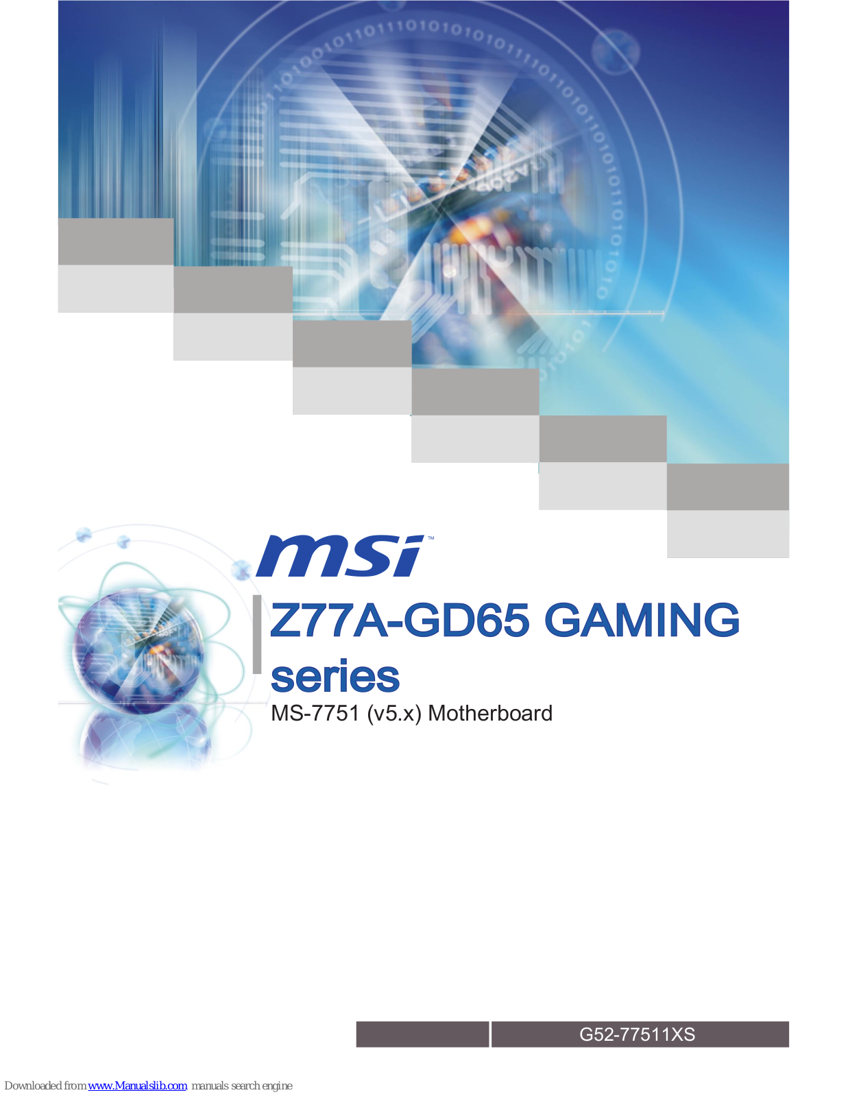 MSI Z77A-GD65 GAMING series User Manual