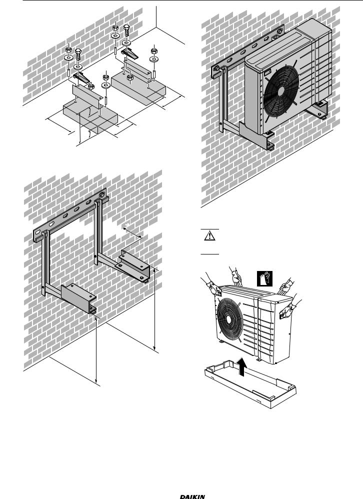 Daikin EKMBUHCA3V3, EKMBUHCA9W1 Installation manuals