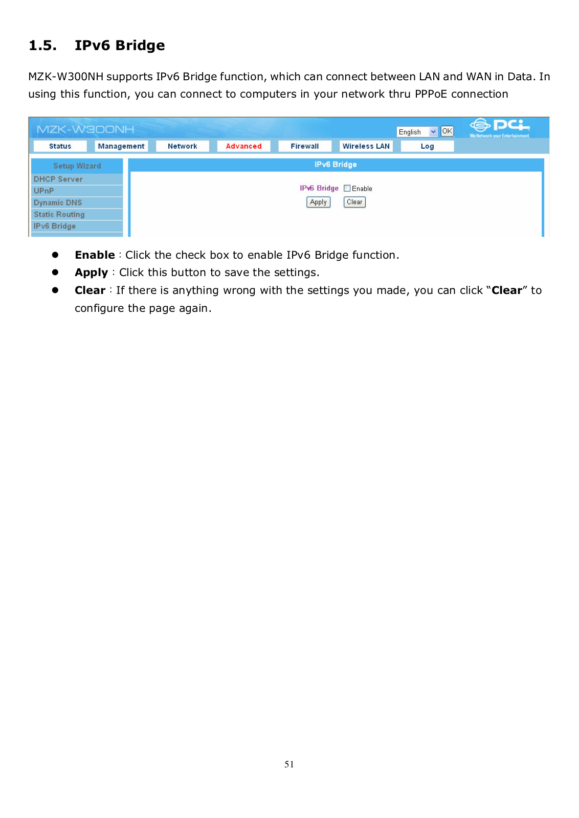 Planex Communications MZKW300NH Users Manual