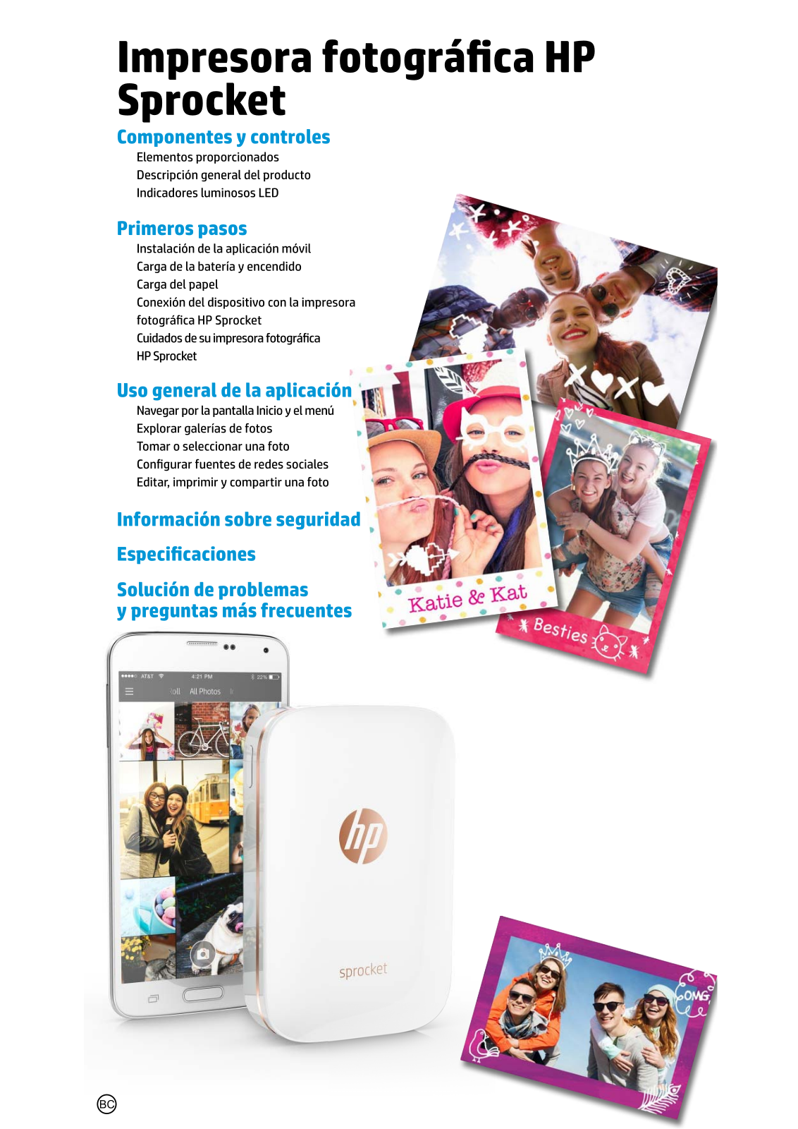 HP Sprocket Photo Printer User Guide