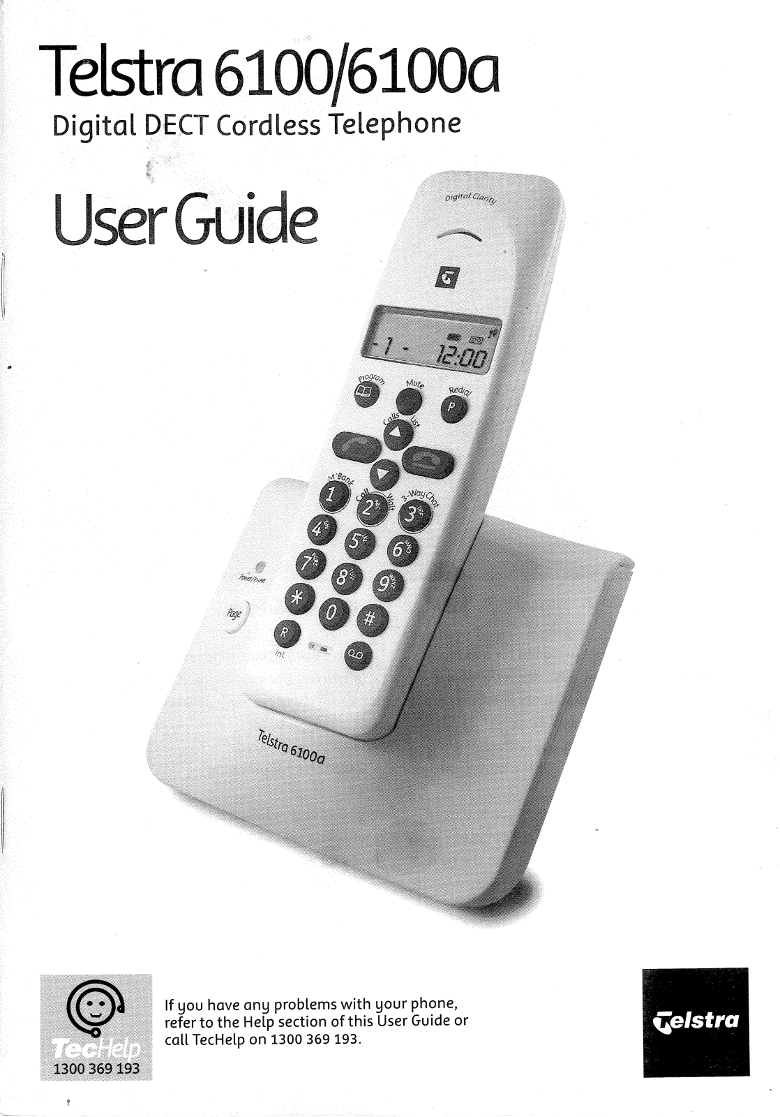 Telstra 6100 User Manual