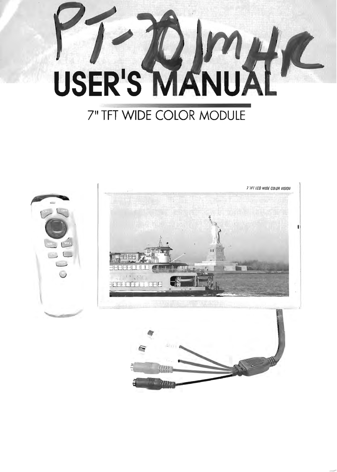 Power Acoustik PT-701MHR Owners Manual