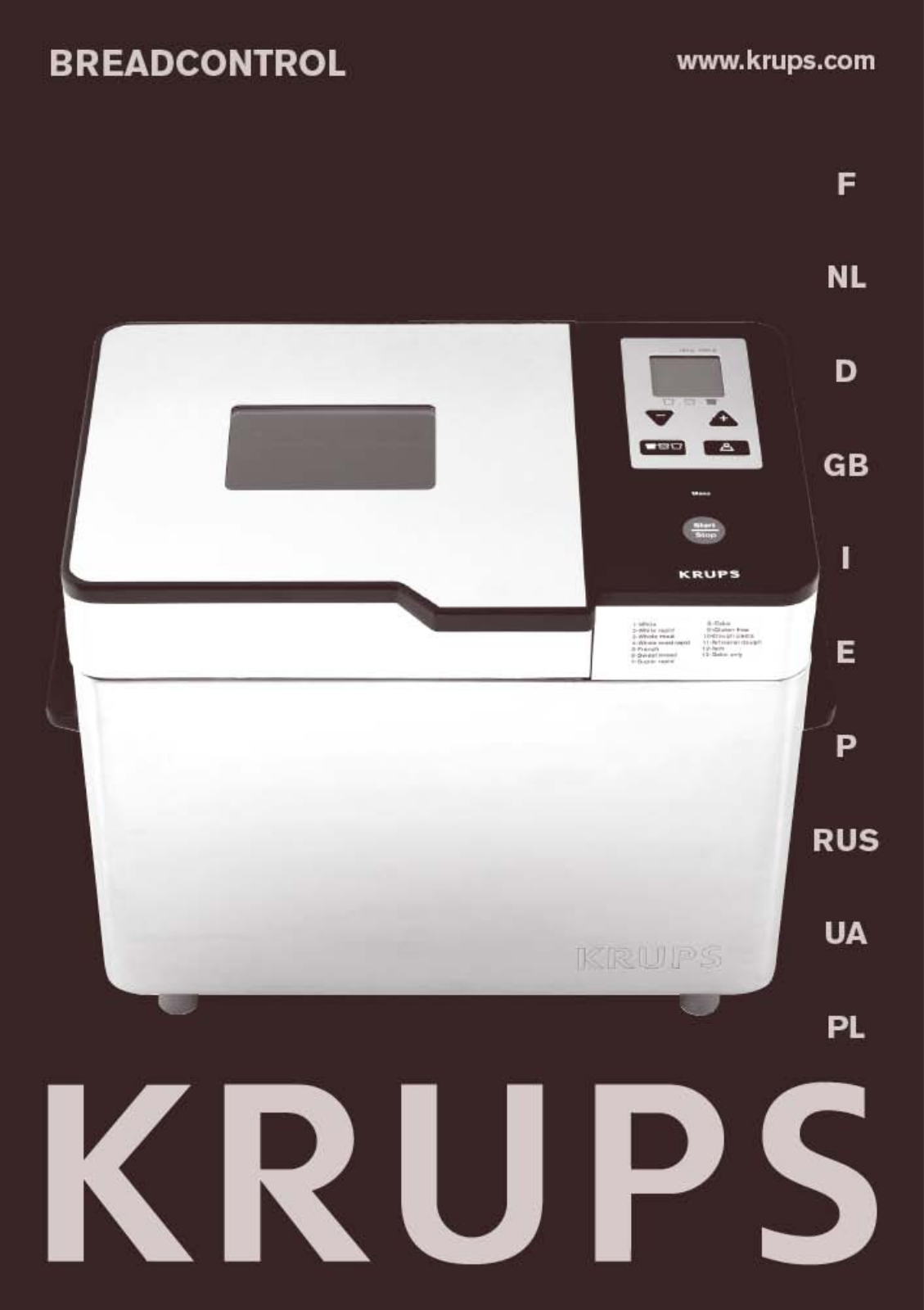 KRUPS OW 7000 User Manual