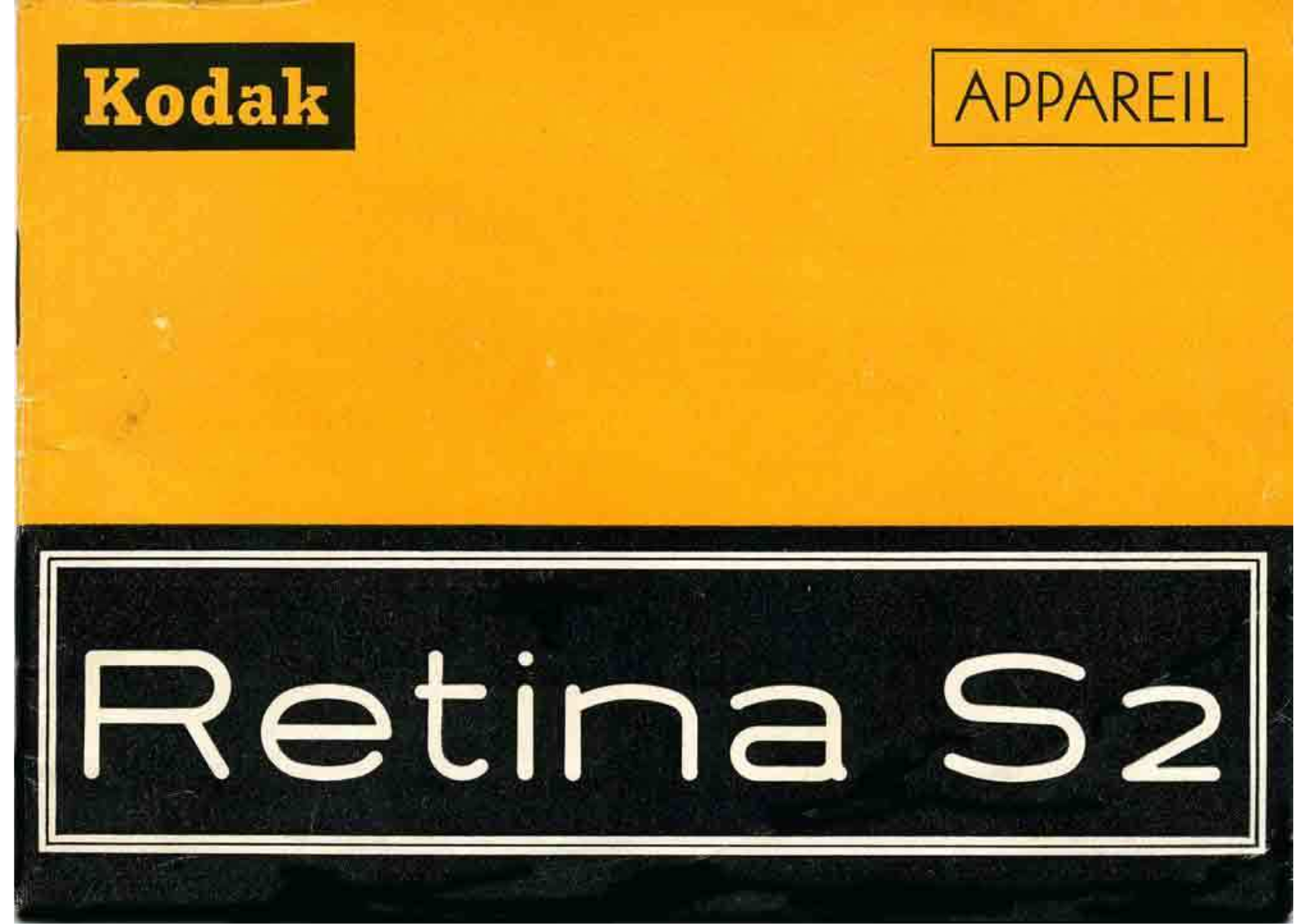 KODAK Retina S2 Instruction Manual