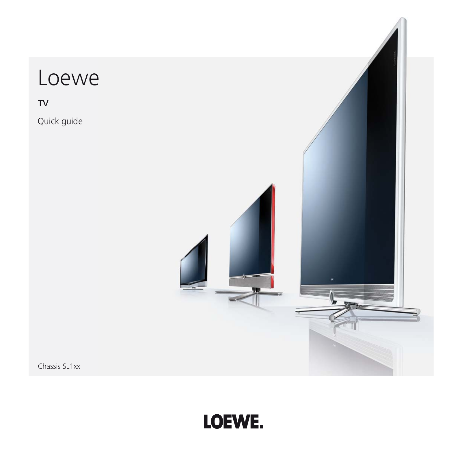 Loewe SL1 Quick Manual - ManualMachine.com