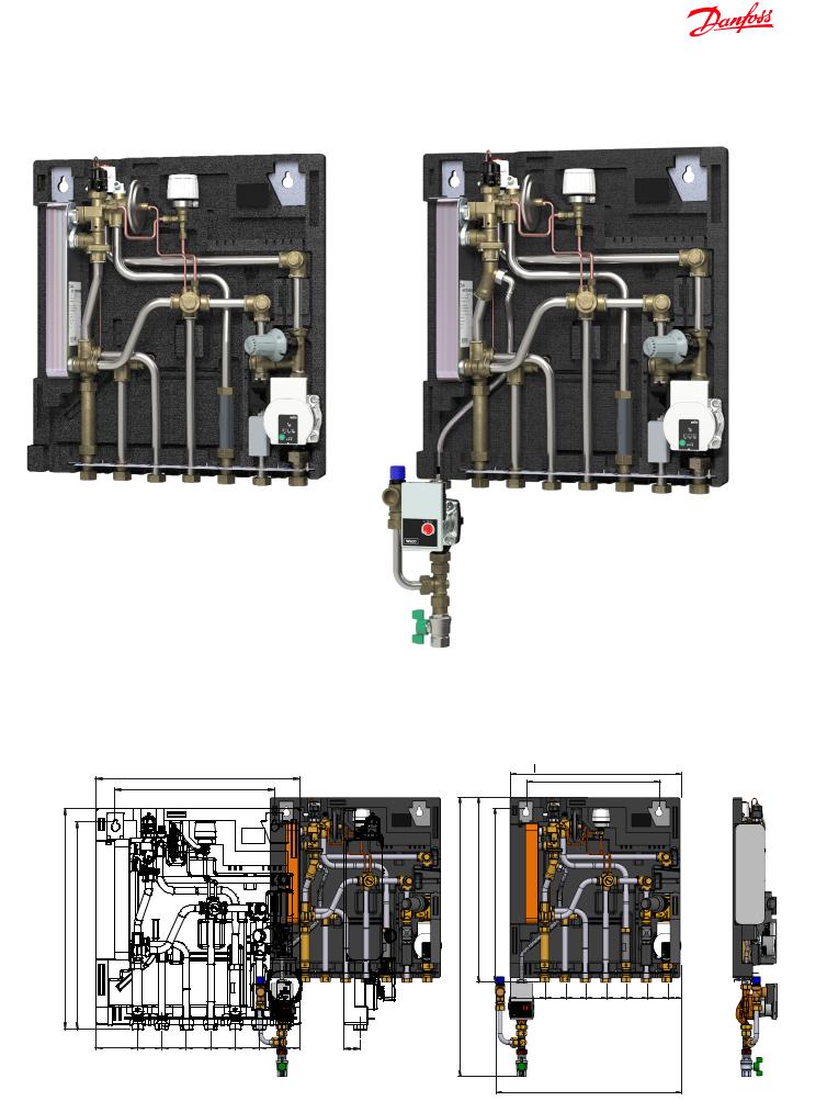 Danfoss EvoFlat Flat Stations Operating guide