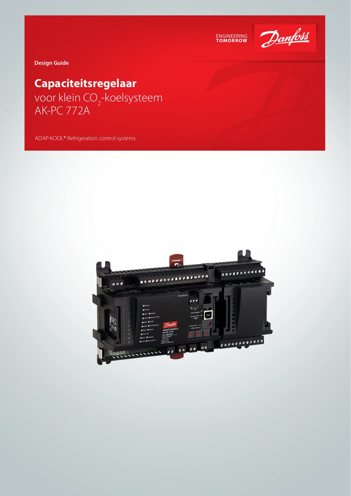 Danfoss AK-PC 772A User guide