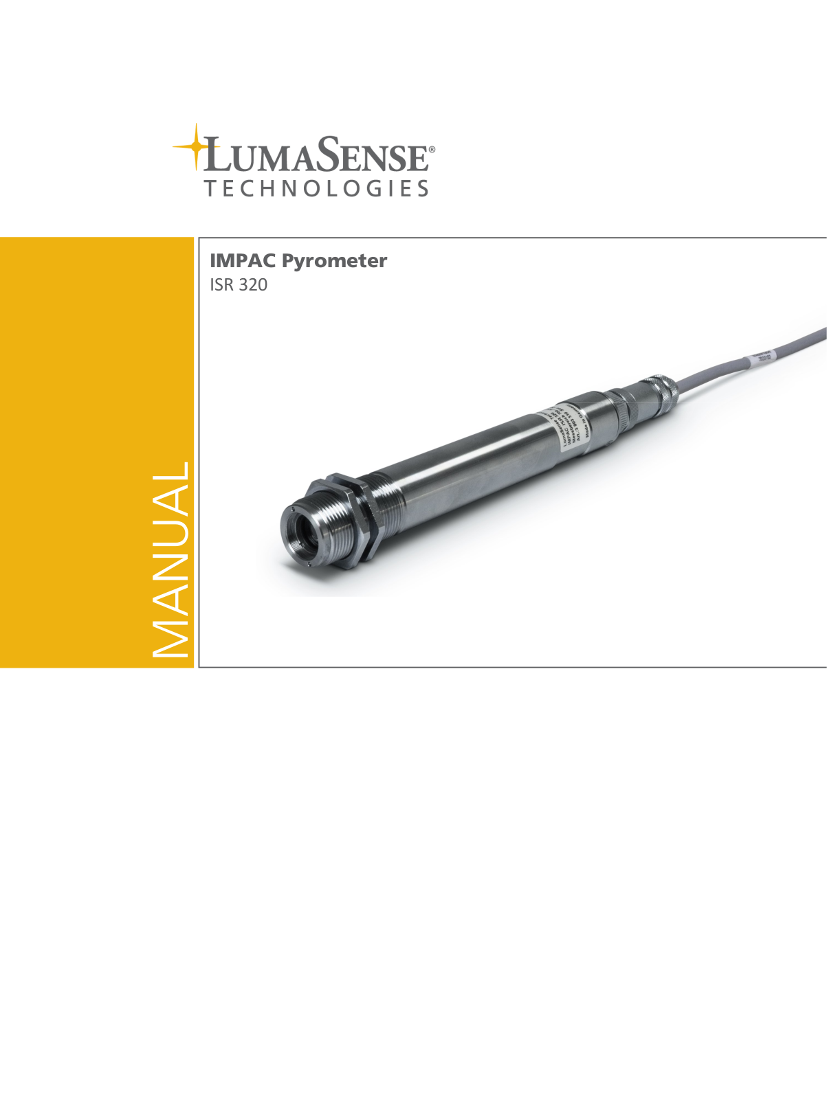 LumaSense Technologies ISR 320 User Manual