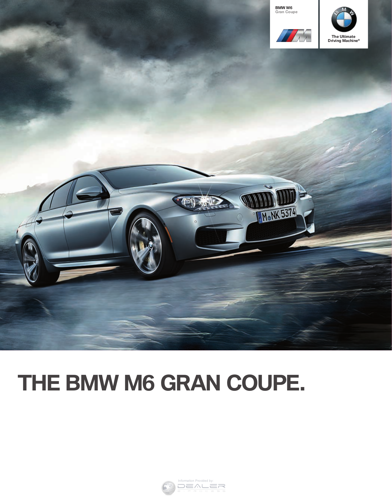 BMW M6 Gran Coupe 2014 Owner's Manual