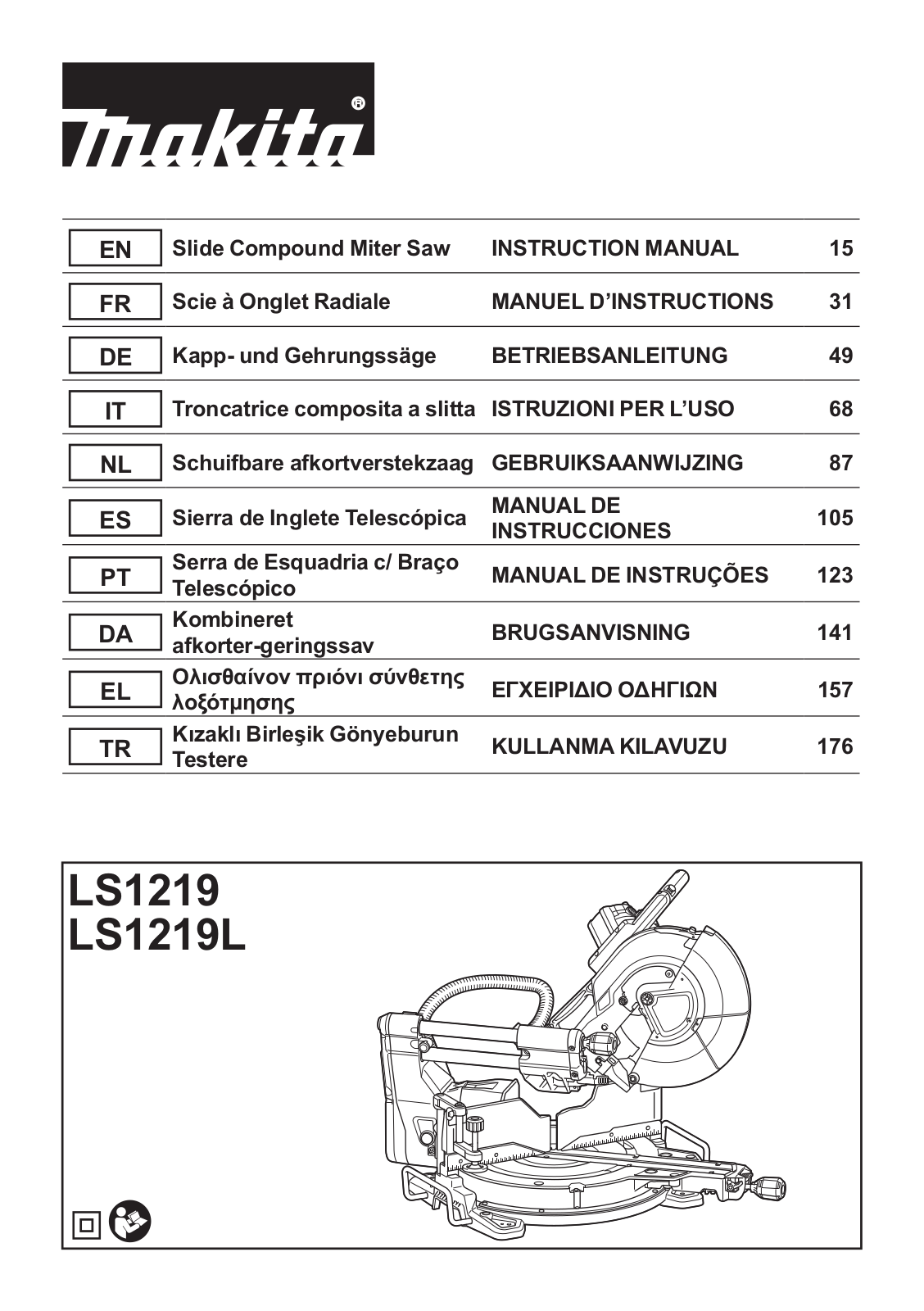 Makita LS1219L User Manual