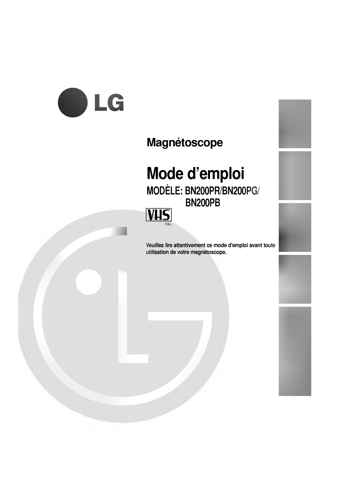 LG BN200SB User Manual
