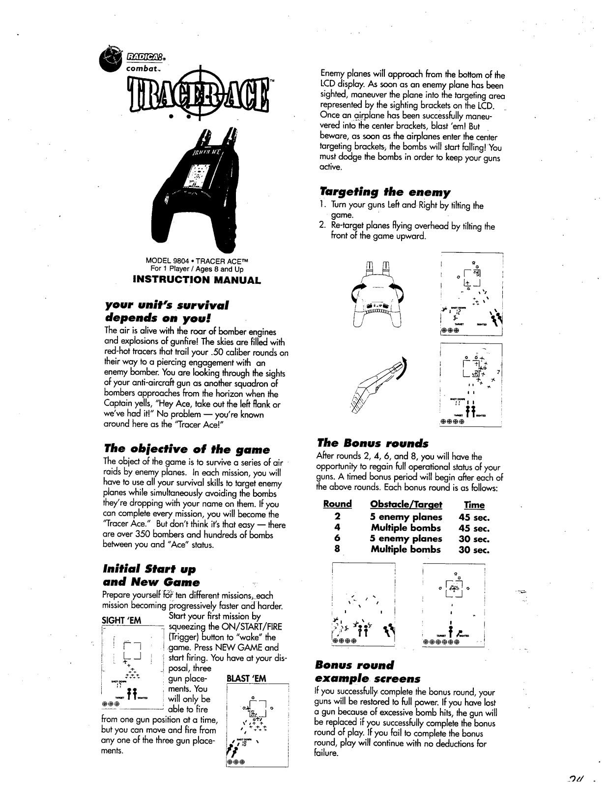 Fisher-Price I9804 Instruction Sheet