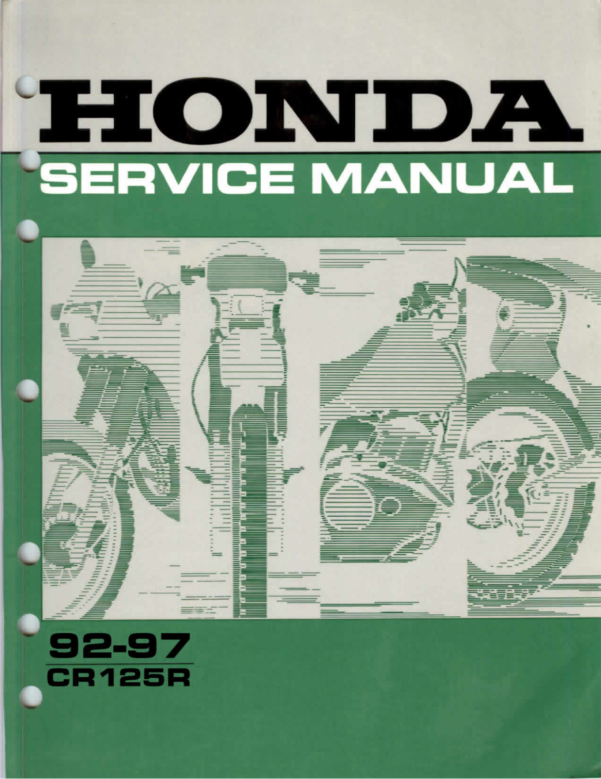 Honda Cr 125 r Service Manual