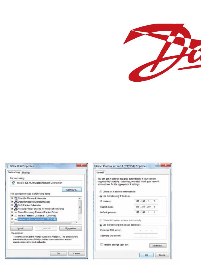 Danfoss AK-SM 800 CAT 5 Programming guide