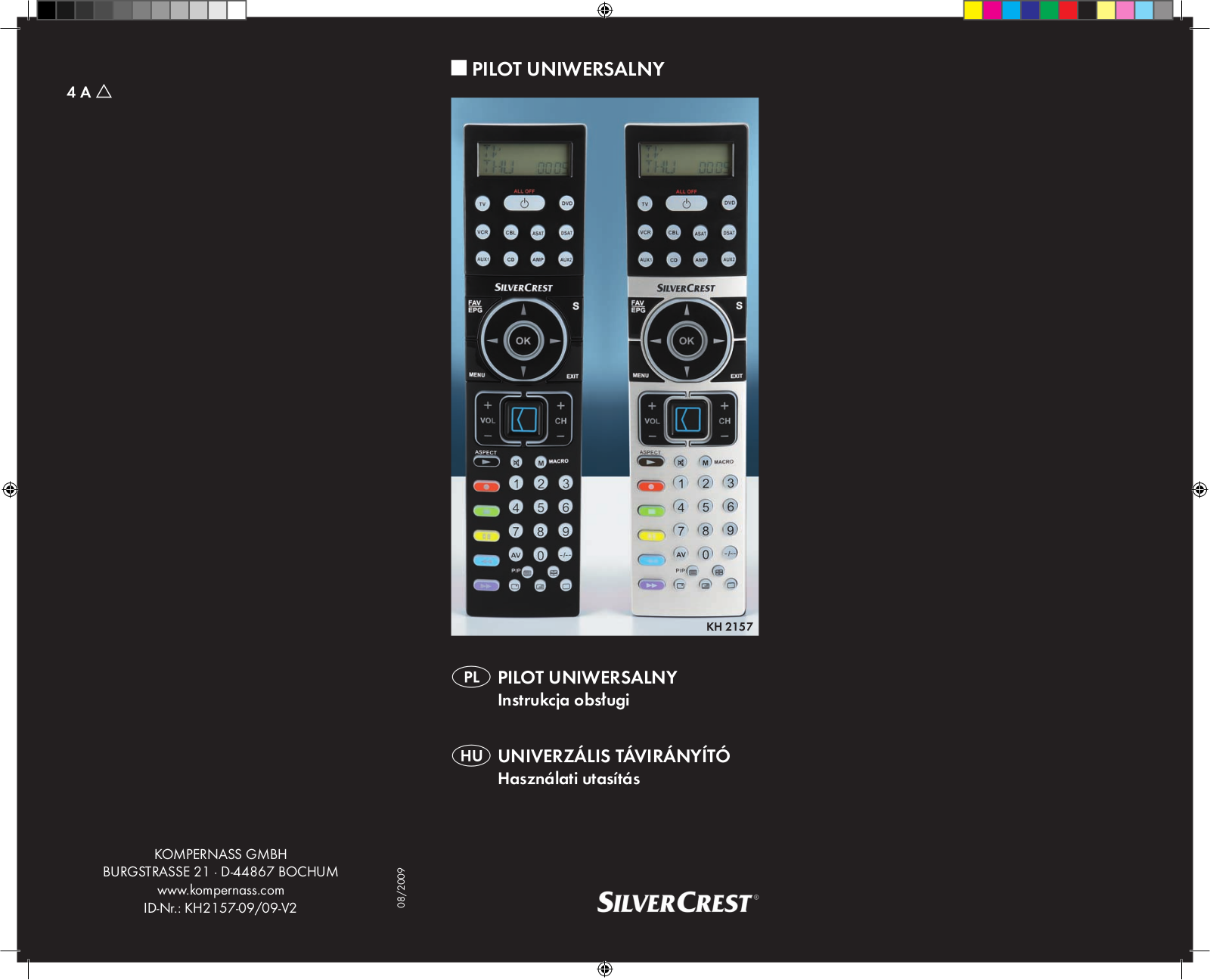 Silvercrest KH 2157 User Manual