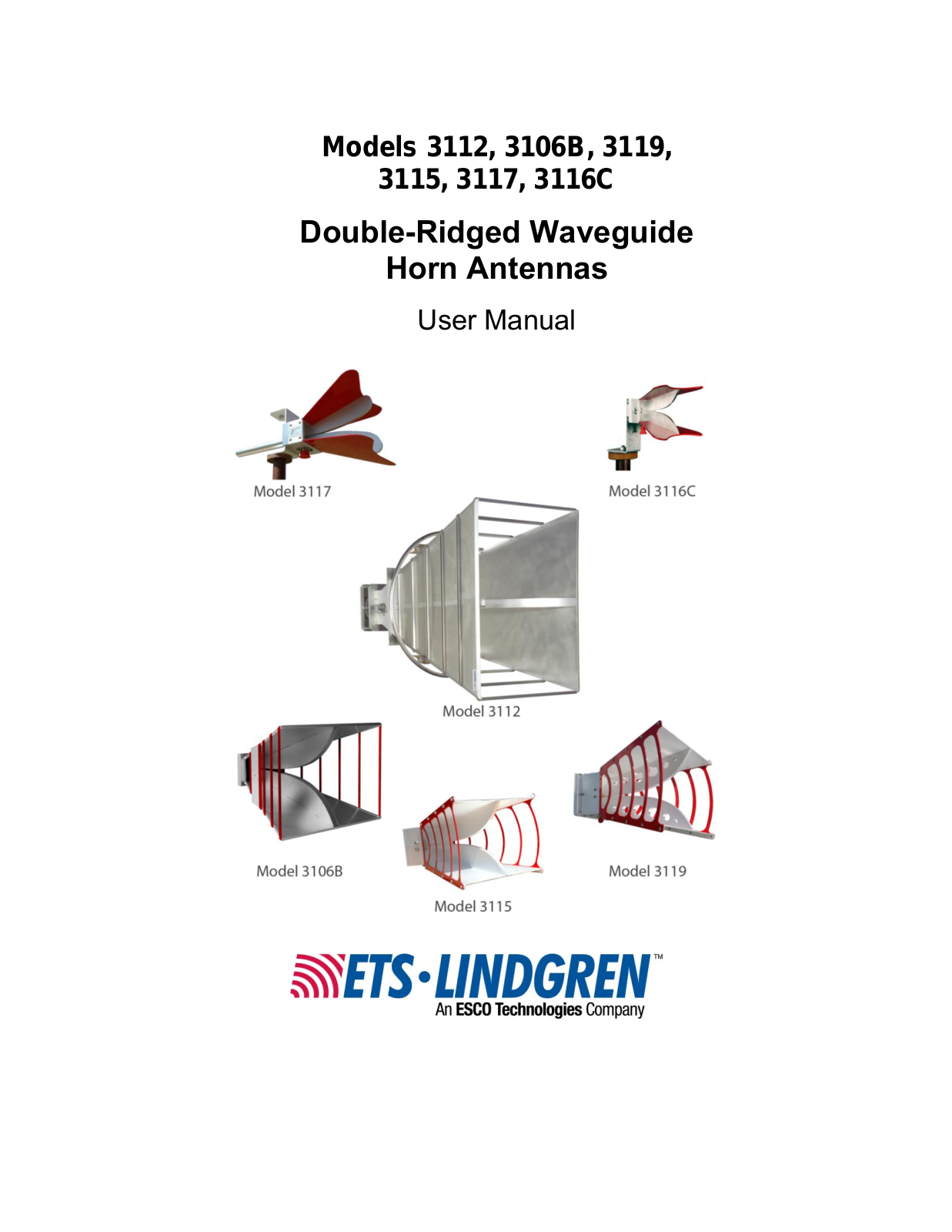 ETS-Lindgren 3119 User Manual