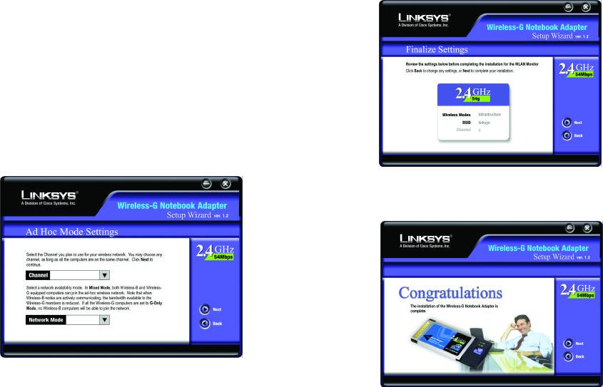 LINKSYS WPC54GV2 User Manual