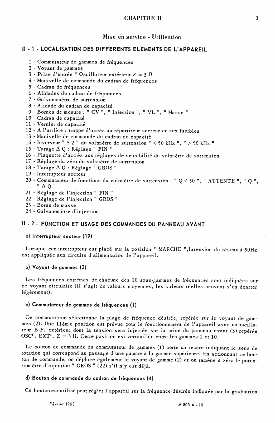 Farnell Q meter User Manual