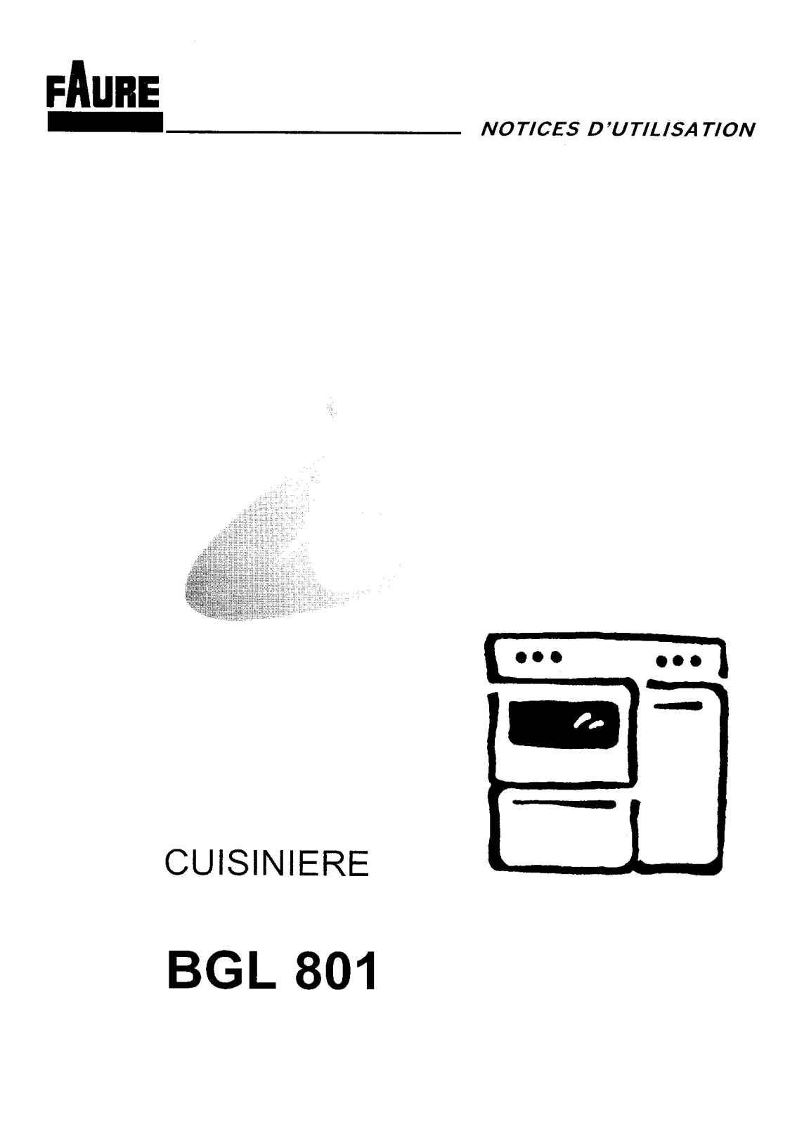 Faure BGL801W, BGL801M User Manual