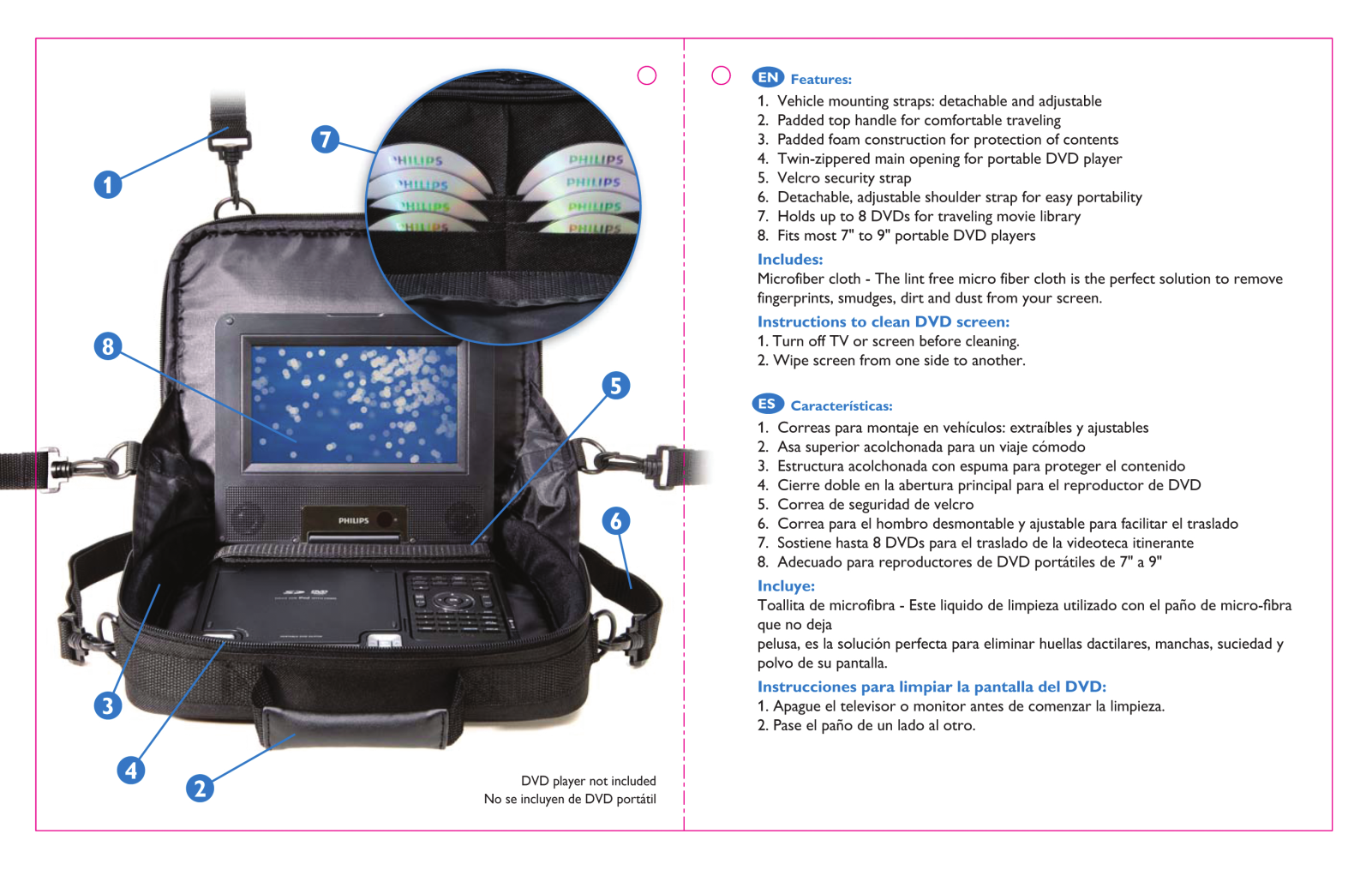 Philips SVC4004W Owner's Manual