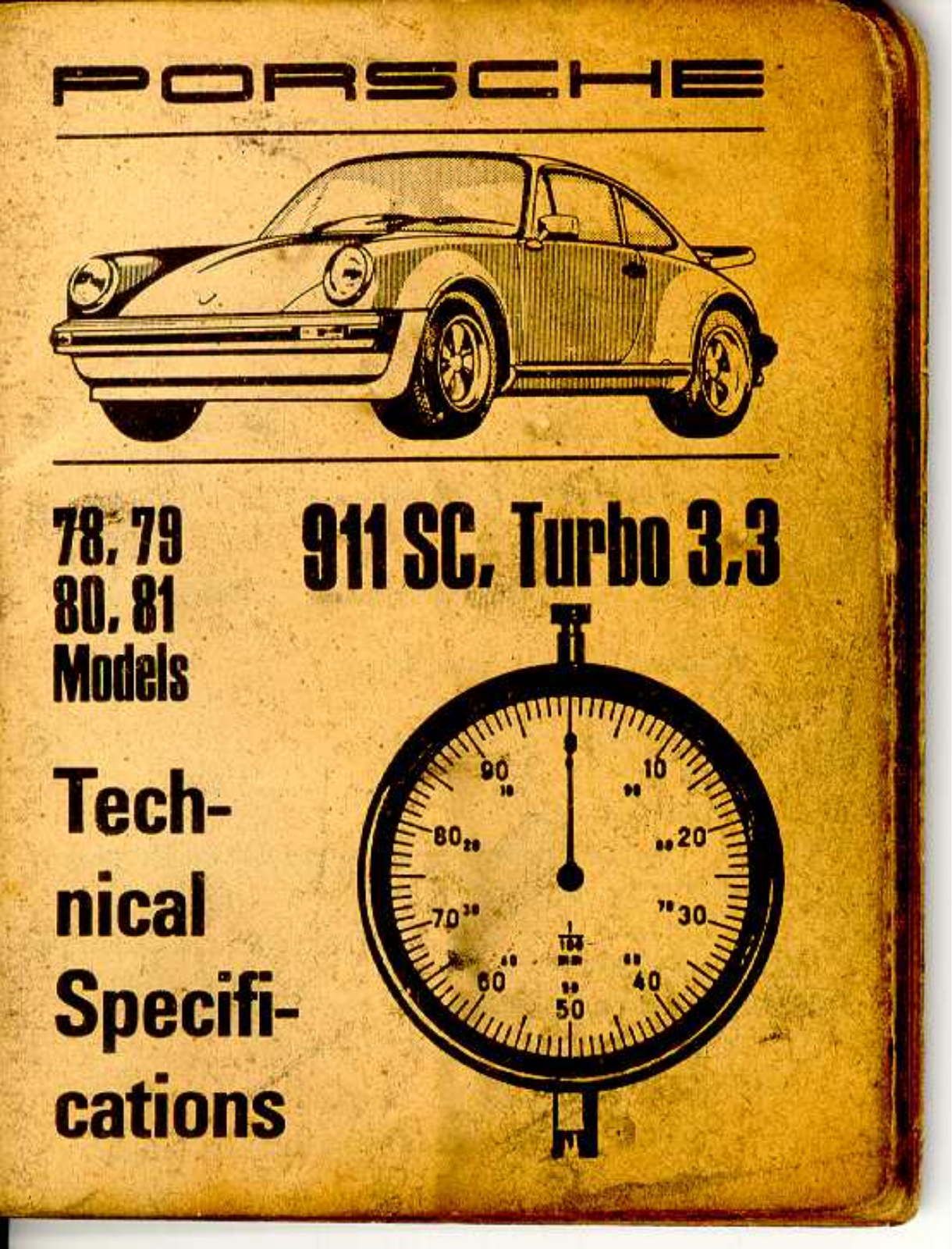 Porsche 911 1978 1981 User Manual